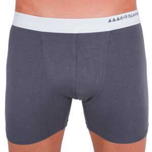 69SLAM Pánské boxerky 69SLAM fit bamboo plain dark grey S