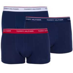 Tommy Hilfiger 3PACK pánské boxerky Tommy Hilfiger tmavě modré (1U87903841 904) M