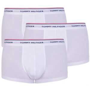 Tommy Hilfiger 3PACK pánské boxerky Tommy Hilfiger bílé (1U87903841 100) L