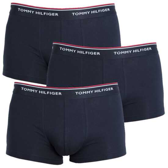 Tommy Hilfiger 3PACK pánské boxerky Tommy Hilfiger černé (1U87903841 990) M