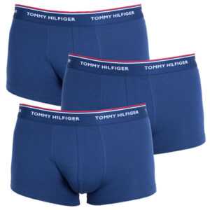 Tommy Hilfiger 3PACK pánské boxerky Tommy Hilfiger tmavě modré (1U87903841 409) XXL