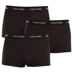 Calvin Klein 3PACK pánské boxerky Calvin Klein černé (U2664G-XWB) S