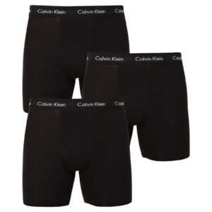 Calvin Klein 3PACK pánské boxerky Calvin Klein černé (NB1770A-XWB) L