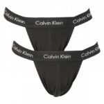 Calvin Klein 2PACK pánské jocksy Calvin Klein černé (NB1354A-001) XL