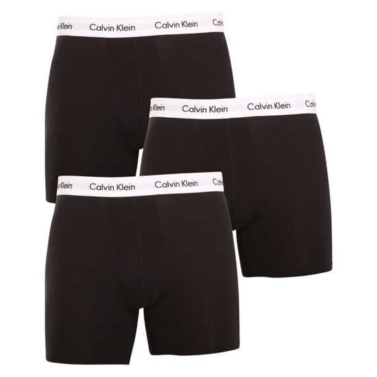 Calvin Klein 3PACK pánské boxerky Calvin Klein černé (NB1770A-001) L