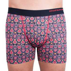 69SLAM Pánské boxerky 69SLAM fit flower skull S