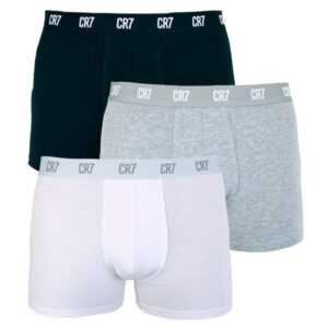 CR7 3PACK pánské boxerky CR7 vícebarevné (8100-49-633) M