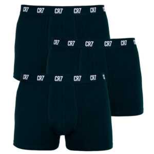 CR7 3PACK pánské boxerky CR7 černé (8100-49-900) L