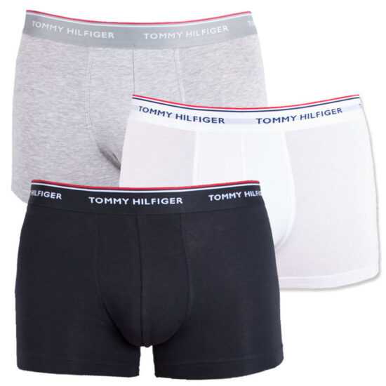 Tommy Hilfiger 3PACK pánské boxerky Tommy Hilfiger vícebarevné nadrozměr (1U87905252 004) 3XL