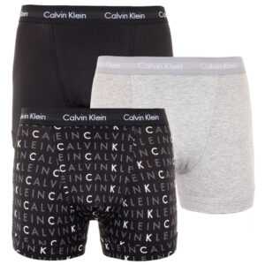 Calvin Klein 3PACK pánské boxerky Calvin Klein vícebarevné (U2662G-YKS) L