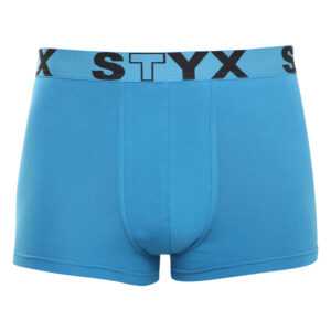 Styx Pánské boxerky Styx sportovní guma světle modré (G969) L