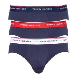 Tommy Hilfiger 3PACK pánské slipy Tommy Hilfiger tmavě modré (1U87903766 904) XL