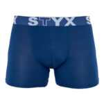 Styx Pánské boxerky Styx long sportovní guma tmavě modré (U968) XXL