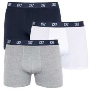 CR7 3PACK pánské boxerky CR7 vícebarevné (8100-49-2701) M