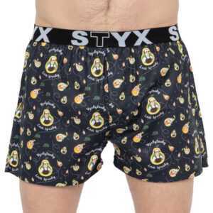 Styx Pánské trenky Styx art sportovní guma Vychytávky Ládi Hrušky hruška (B952) XL