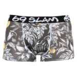 69SLAM Pánské boxerky 69SLAM hip bamboo wild garden (MHBWGN-BB) M