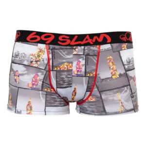 69SLAM Pánské boxerky 69SLAM hip around the world (MSYADD-PO) L