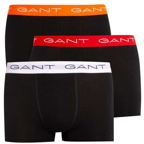 Gant 3PACK pánské boxerky Gant černé (902033603-5) M