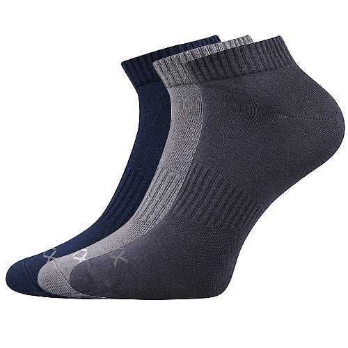 VoXX 3PACK ponožky VoXX vícebarevné (Baddy A) S