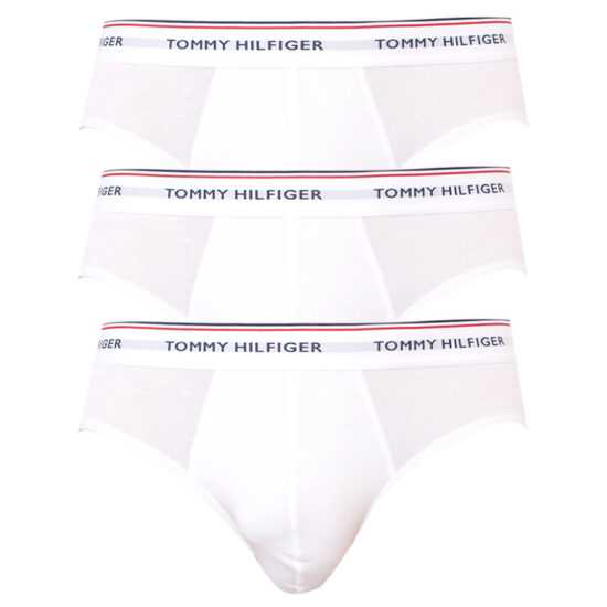 Tommy Hilfiger 3PACK pánské slipy Tommy Hilfiger bílé (1U87903766 100) M