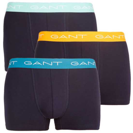 Gant 3PACK pánské boxerky Gant tmavě modré (902113003-710) M