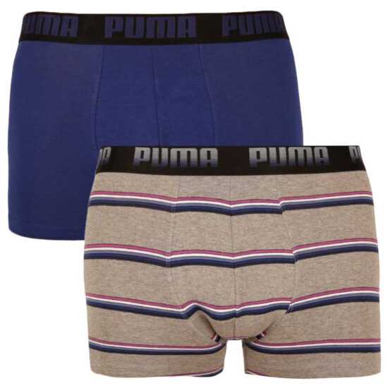 Puma 2PACK pánské boxerky Puma vícebarevné (100001139 002) M