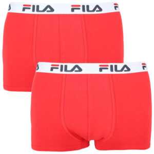 Fila 2PACK pánské boxerky Fila červené (FU5016/2-118) L