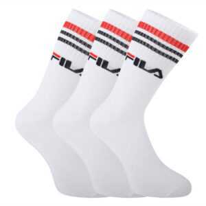 Fila 3PACK ponožky Fila bílé (F9090-300) S