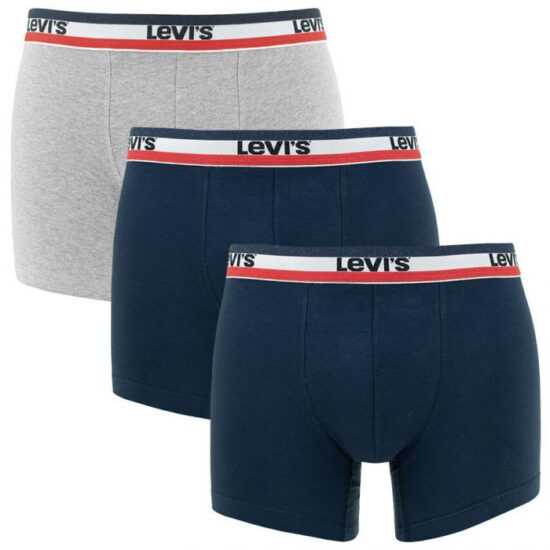 Levis 3PACK pánské boxerky Levis vícebarevné (100002870 001) M