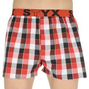 Styx Pánské trenky Styx sportovní guma vícebarevné (B831) XL