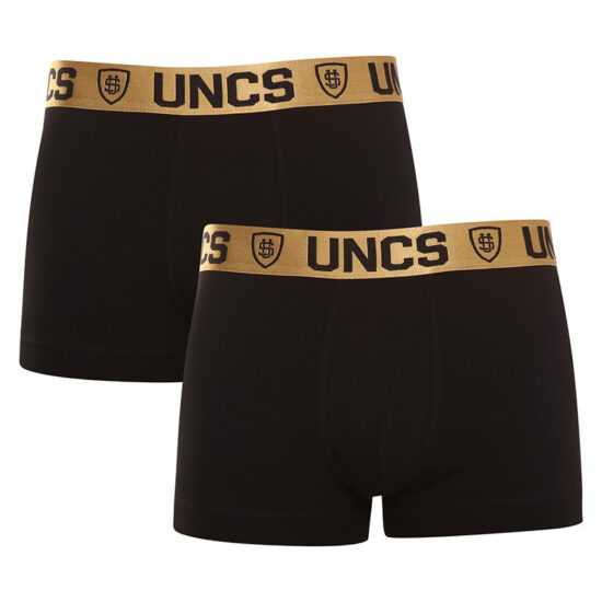 UNCS 2PACK pánské boxerky UNCS Goldman nadrozměr (19Z038PSPP) 3XL