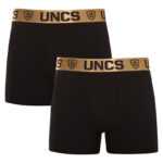 UNCS 2PACK pánské boxerky UNCS Goldman (20Z067PSPP) XL
