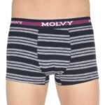 Molvy Pánské boxerky Molvy vícebarevné (MP-1031-BEU) M