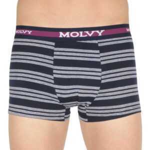 Molvy Pánské boxerky Molvy vícebarevné (MP-1031-BEU) M