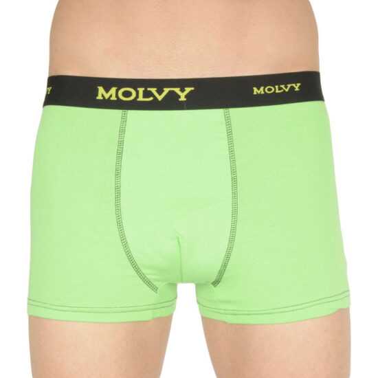 Molvy Pánské boxerky Molvy zelené (MP-1037-BEU) XL