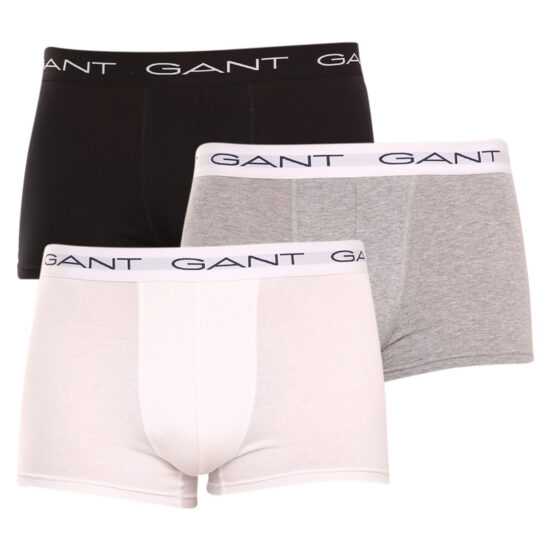 Gant 3PACK pánské boxerky Gant vícebarevné (900003003-093) XL