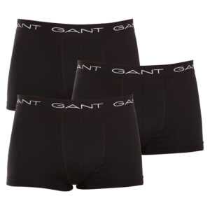 Gant 3PACK pánské boxerky Gant černé (900003003-005) M