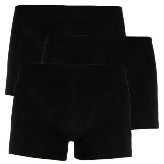 Jack and Jones 3PACK pánské boxerky Jack and Jones černé (12127816 - black) XL