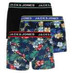 Jack and Jones 3PACK pánské boxerky Jack and Jones vícebarevné (12171253) XXL