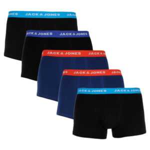 Jack and Jones 5PACK pánské boxerky Jack and Jones vícebarevné (12144536) M