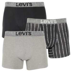 Levis 3PACK pánské boxerky Levis vícebarevné (701203917 001) S