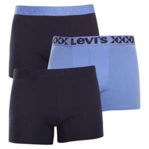 Levis 3PACK pánské boxerky Levis modré (701203918 001) M