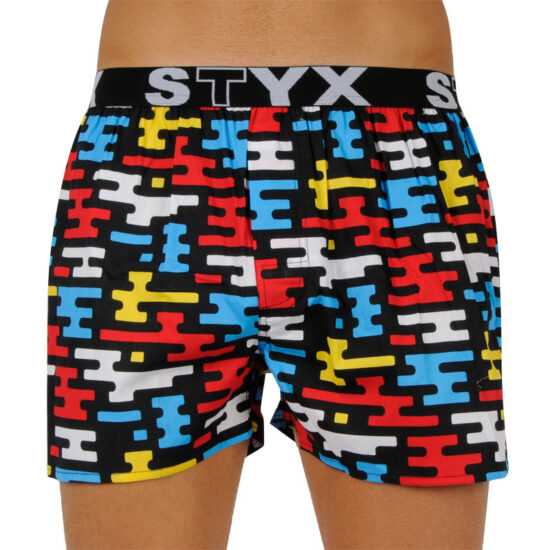 Styx Pánské trenky Styx art sportovní guma flat (B1154) M