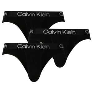 Calvin Klein 3PACK pánské slipy Calvin Klein černé (NB2969A-7VI) M