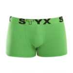 Styx Pánské boxerky Styx sportovní guma zelené (G1069) XL