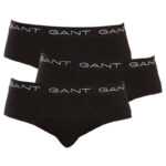 Gant 3PACK pánské slipy Gant černé (900003001-005) XL