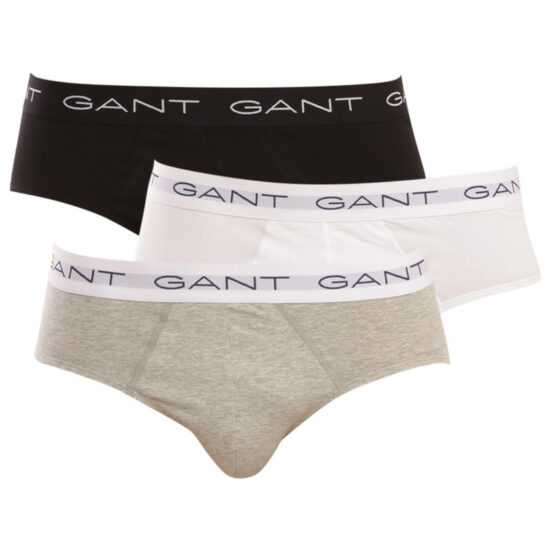 Gant 3PACK pánské slipy Gant vícebarevné (900003001-093) M