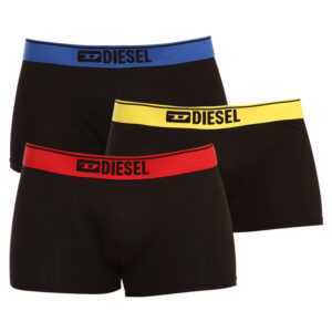 Diesel 3PACK pánské boxerky Diesel černé (00ST3V-0SFAV-E5980) L