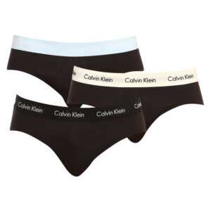 Calvin Klein 3PACK pánské slipy Calvin Klein černé (U2661G-1UV) L