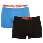 Puma 2PACK pánské boxerky Puma vícebarevné (651003001 028) M